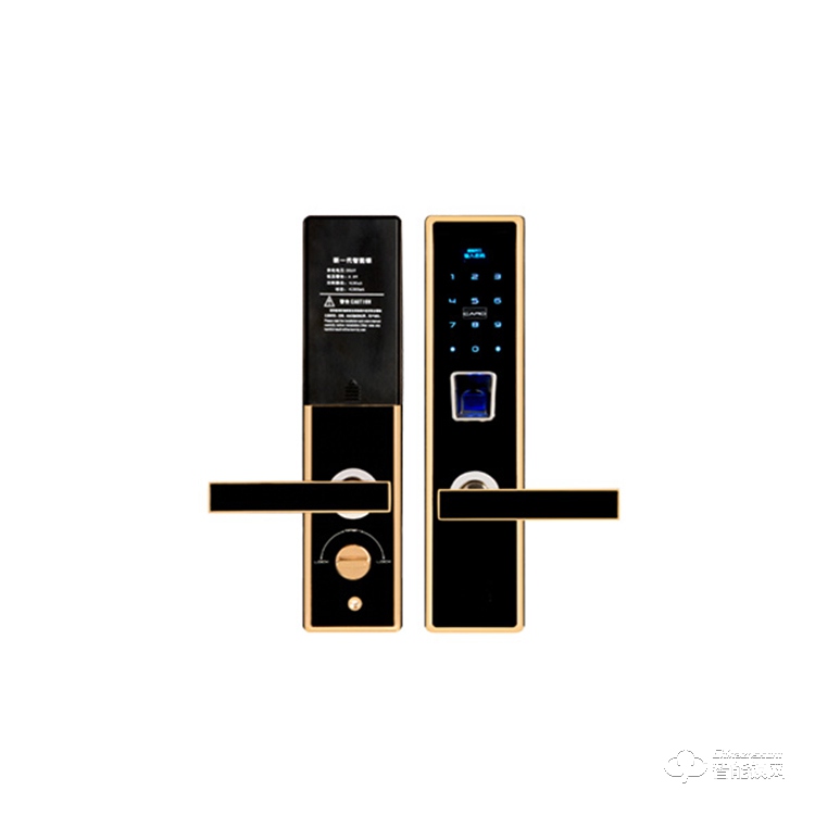 盾貝智能鎖 直板全自動智能密碼鎖