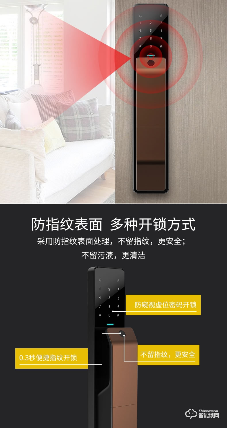 品多智能鎖 m1華為HiLink智能鎖全自動(dòng)密碼鎖門鎖