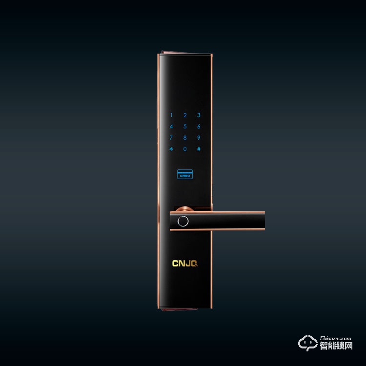 金雀智能鎖 磁卡密碼智能指紋鎖