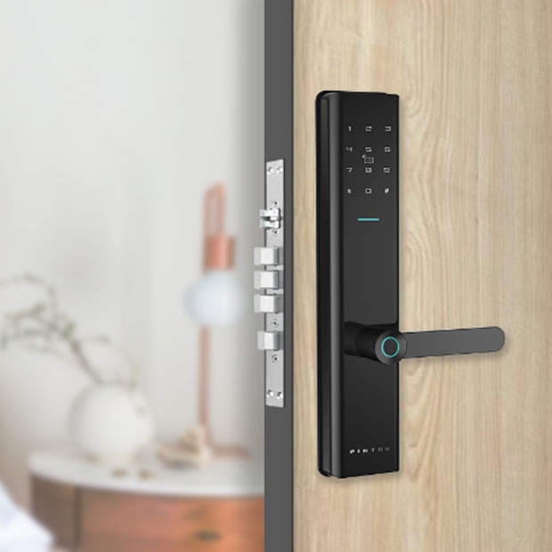 品多智能鎖 H1時尚平板活體指紋智能鎖