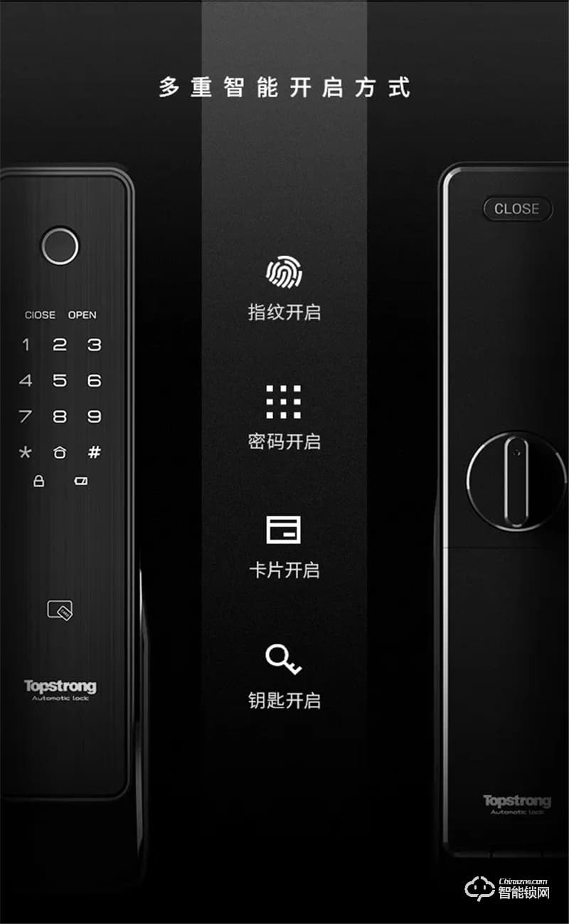 頂固智能鎖 TX smart室內(nèi)全自動推拉智能鎖