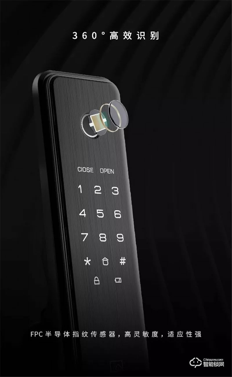 頂固智能鎖 TX smart室內(nèi)全自動推拉智能鎖