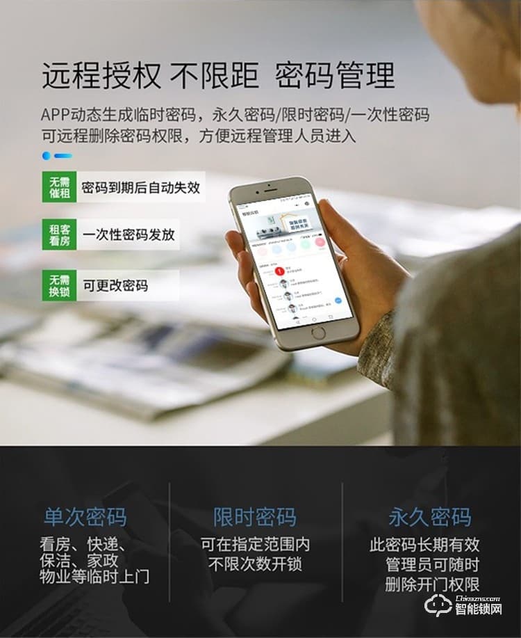 西紅仕智能鎖 H2公寓互聯網密碼防盜門鎖