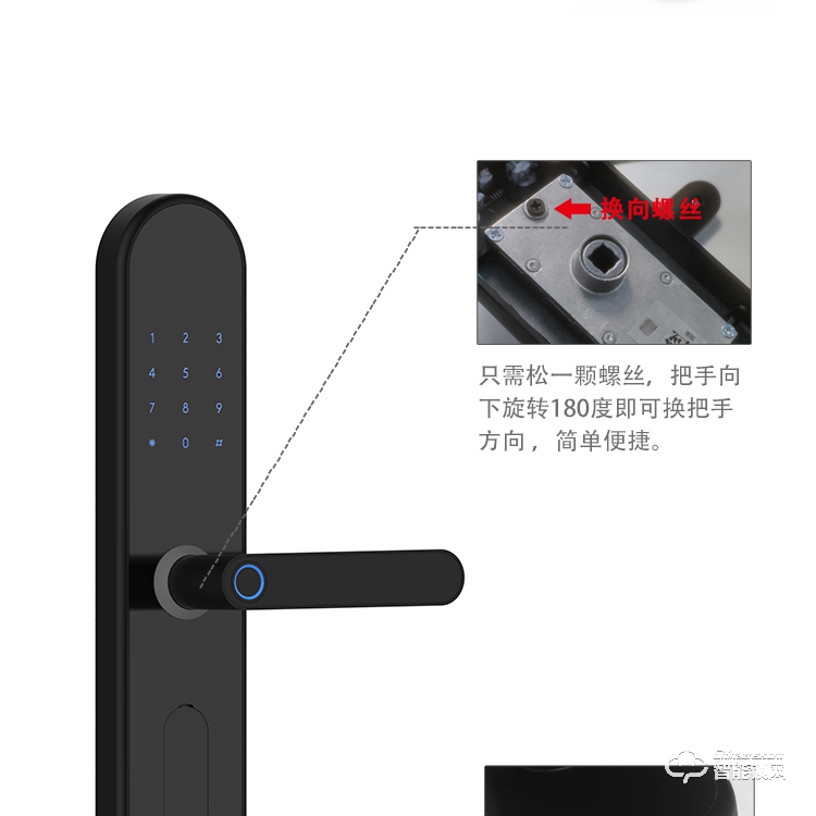 凱恩斯智能鎖 防盜密碼鎖刷卡鎖批發