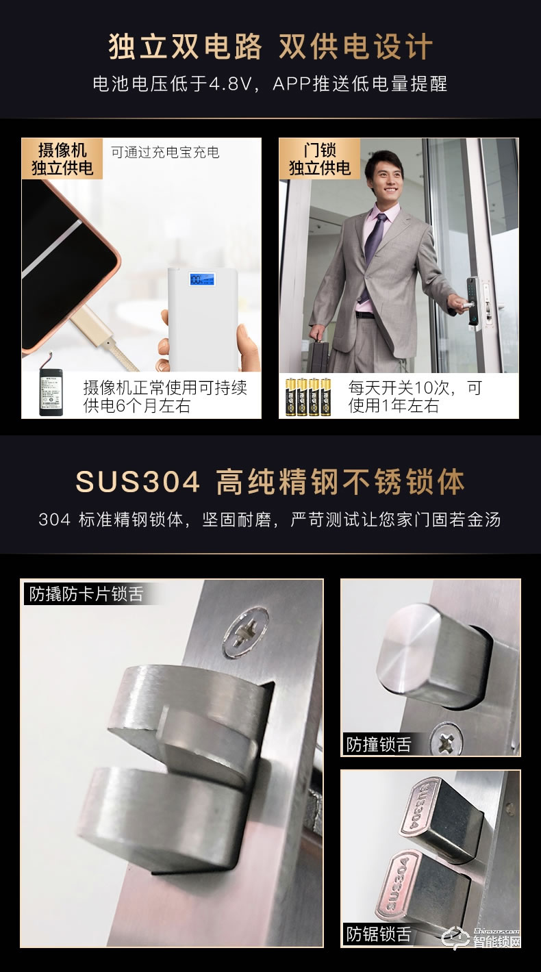 樂橙智能鎖 K5遠(yuǎn)程監(jiān)控電子密碼智能門鎖