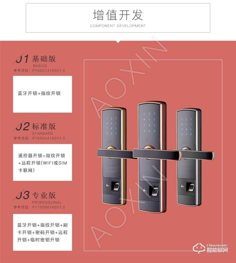 奧芯 智能門鎖解決方案