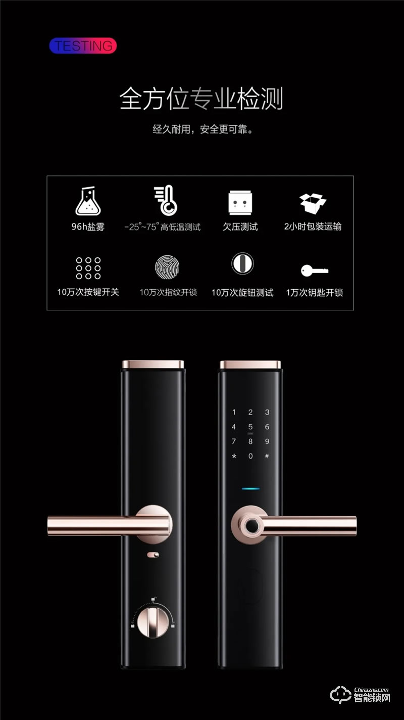 iLock智能鎖 601B防盜門電子智能門鎖