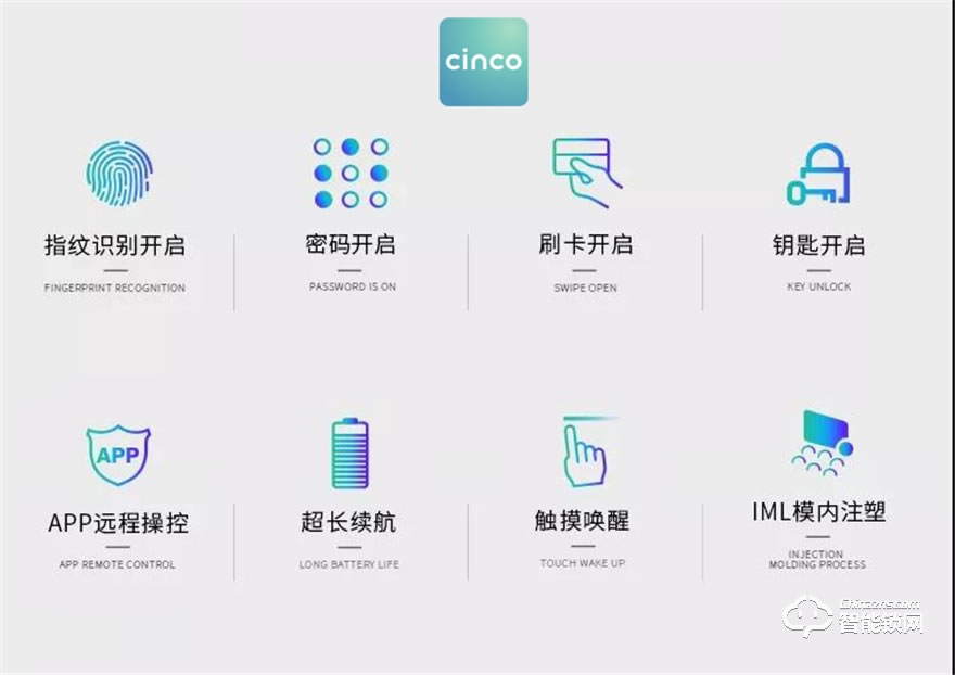 卿刻智能鎖 T1一握開(kāi)指紋鎖智能電子門(mén)鎖