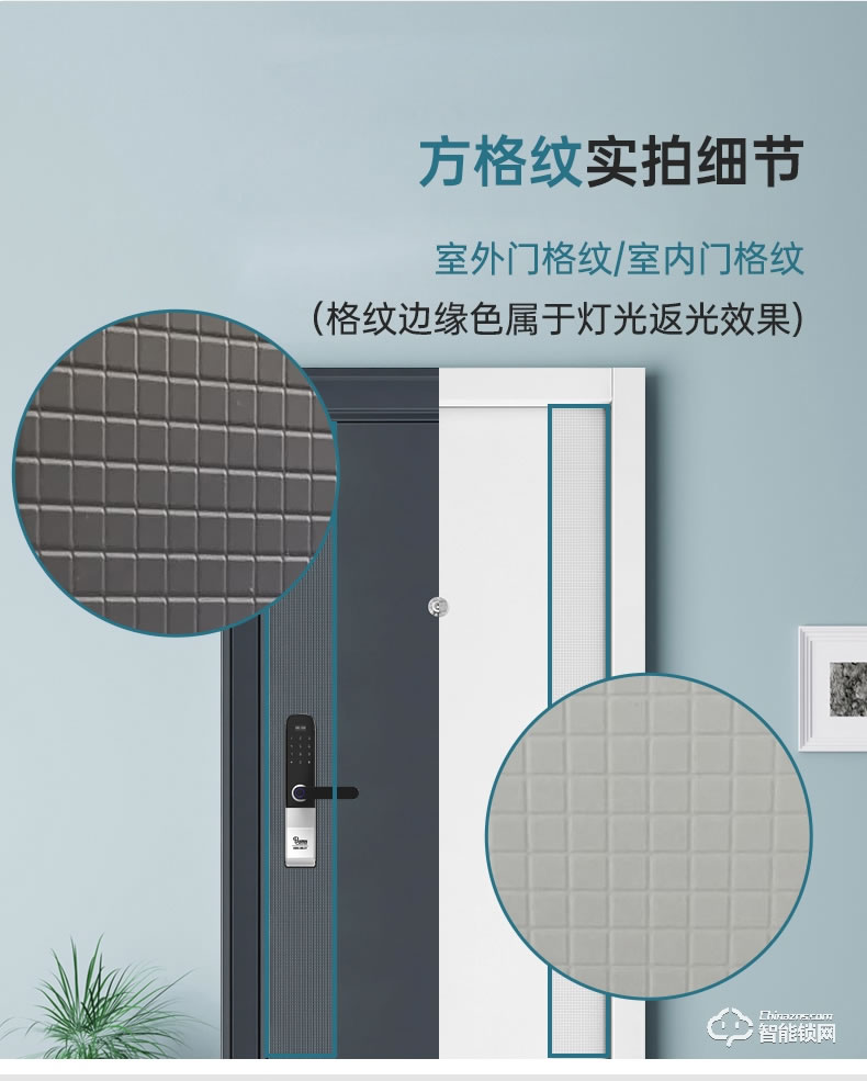 盼盼智能門 諾亞方舟智能指紋鎖甲級門