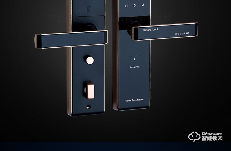 獅柯裝甲鎖 HD02自動滑蓋家用防盜門智能鎖