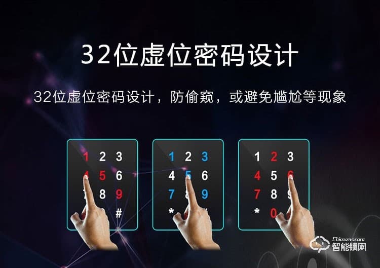 科林達(dá)智能鎖 K7X家用防盜門指紋密碼鎖