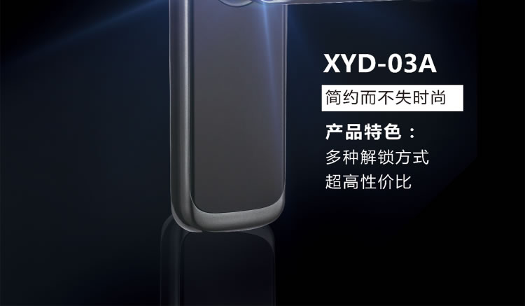 芯億迪智能鎖 一握開全自動指紋鎖