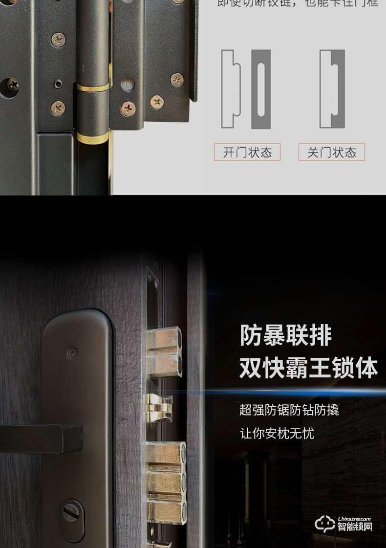 三得利智能門 甲級防盜門進(jìn)戶安全門