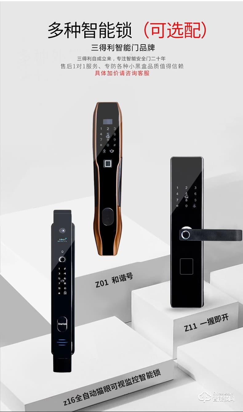 三得利智能門(mén) 安全門(mén)智能進(jìn)戶門(mén)入戶