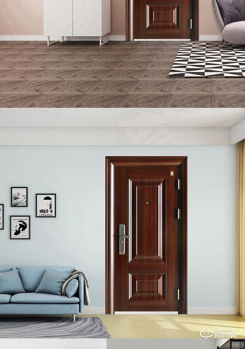 三得利智能門 SDL-王者風(fēng)范2號甲級防盜門家用大門