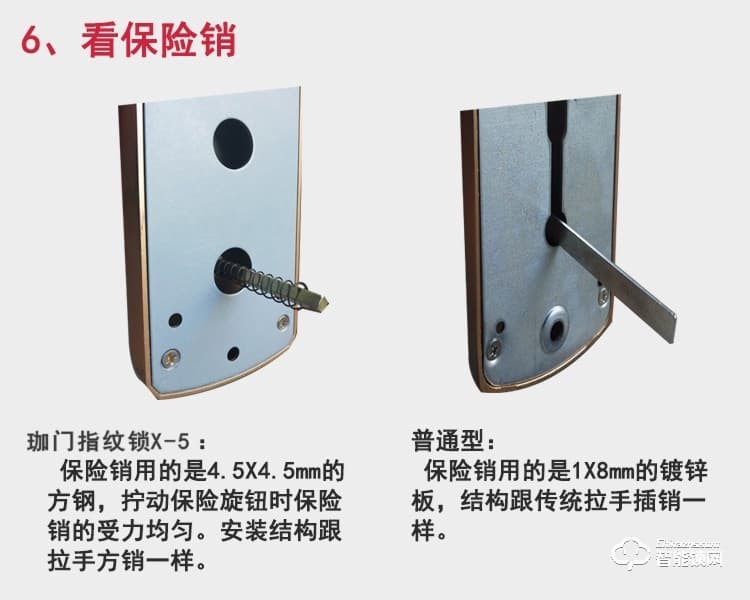 珈門智能鎖 JM-X5家用防盜門防水指紋鎖