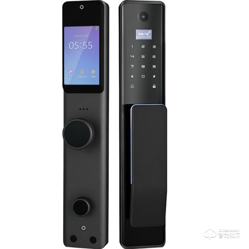 火車頭智能鎖 帶可視門鈴貓眼指紋鎖