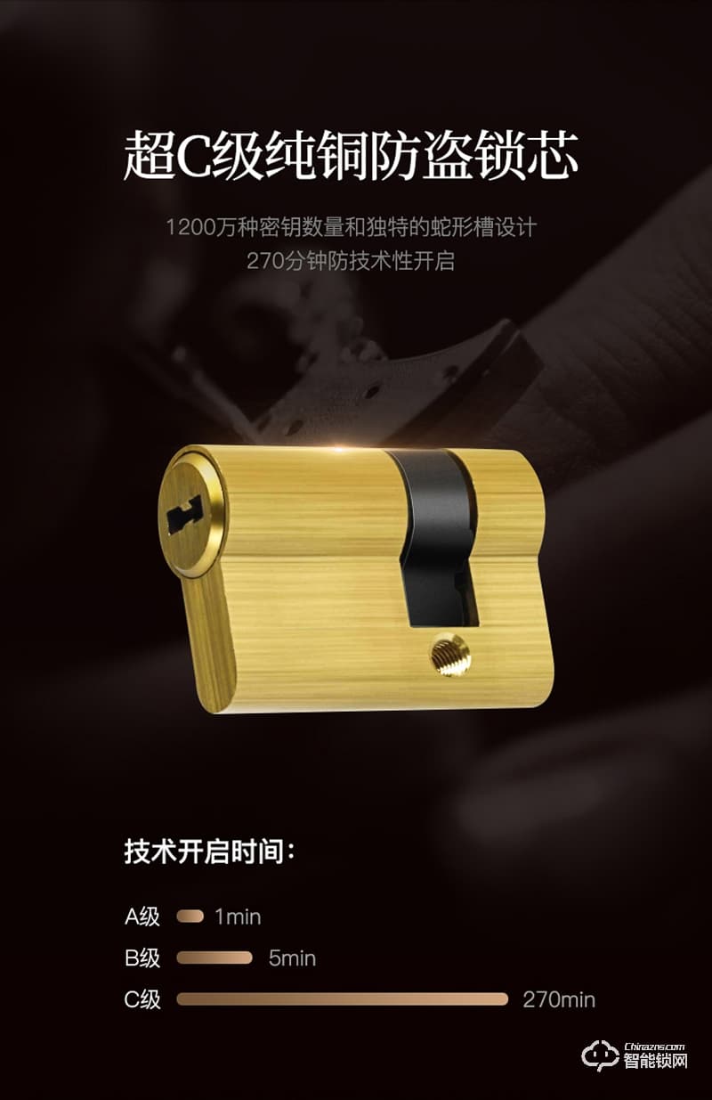 安耐智能鎖 A60別墅智能鎖