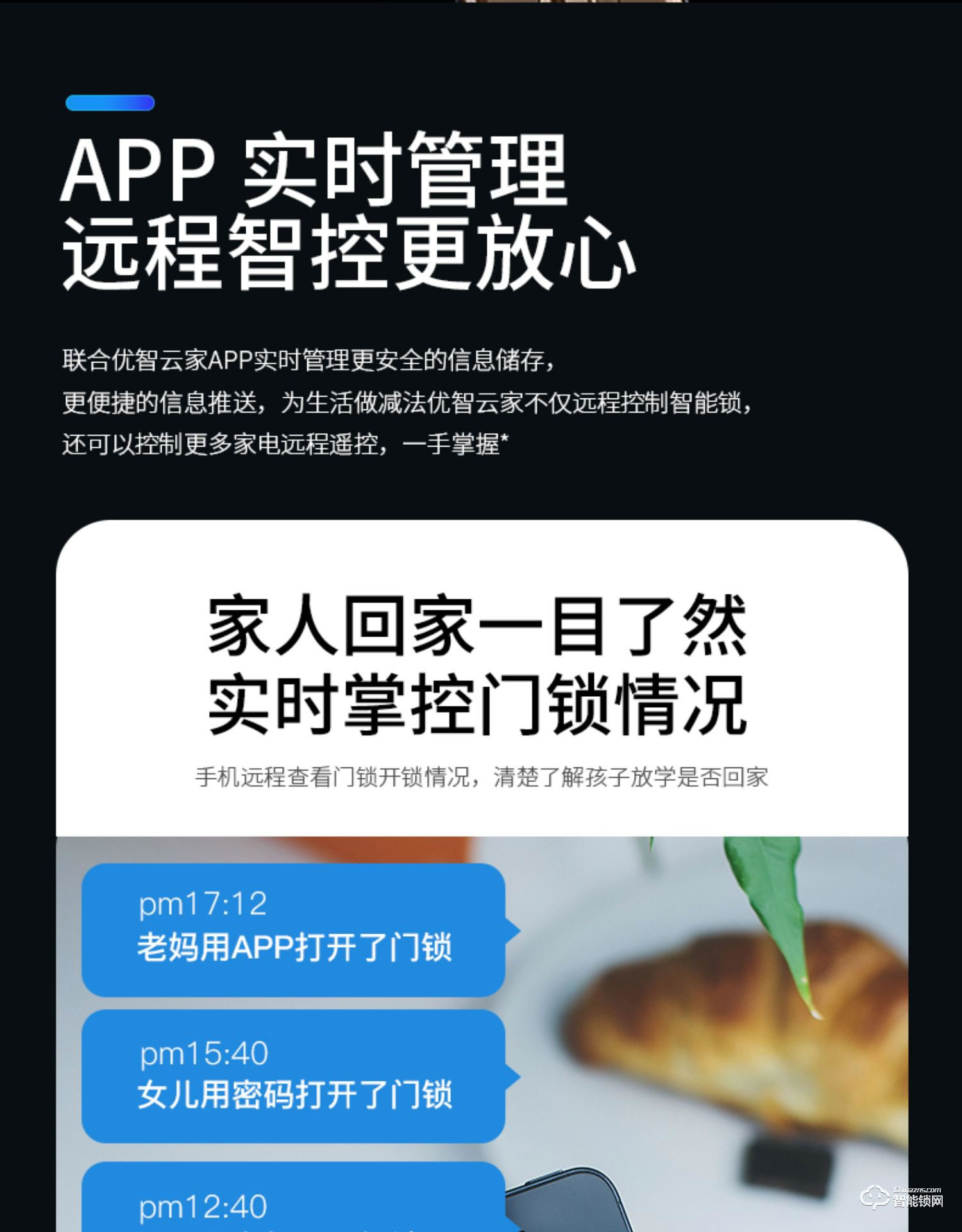 凌振智能鎖 全自動人臉識別智能鎖