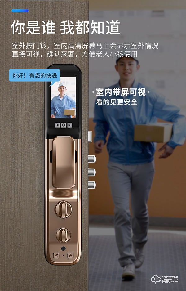 凌振智能鎖 凌振人臉識(shí)別智能鎖