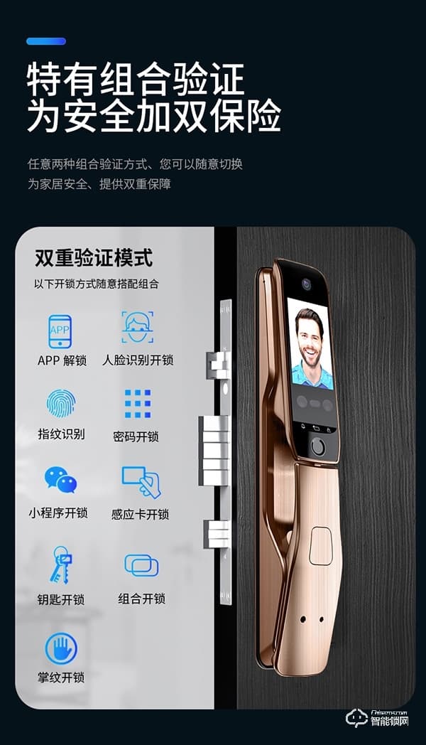 凌振智能鎖 凌振人臉識(shí)別智能鎖