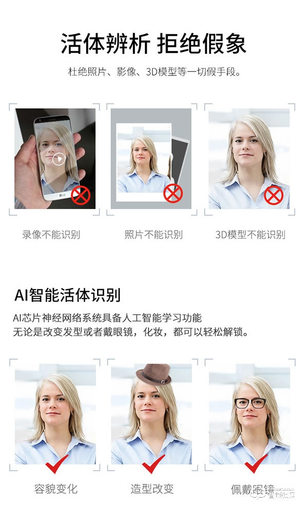 凌振智能鎖 凌振人臉識別智能鎖
