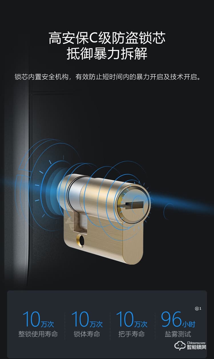 鎖先森C6智能鎖 三防鎖體安全衛(wèi)家