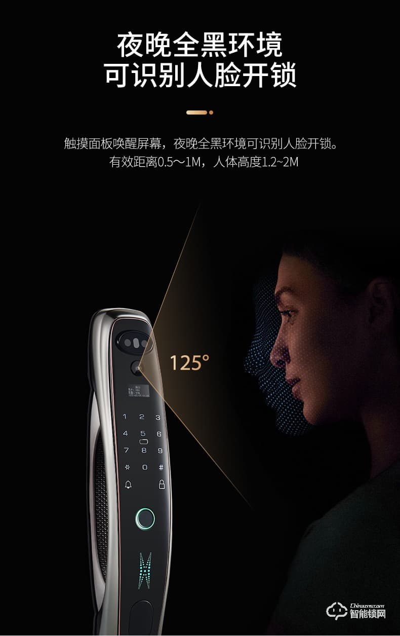 鎖先森K22智能鎖 瑞典FPC半導體