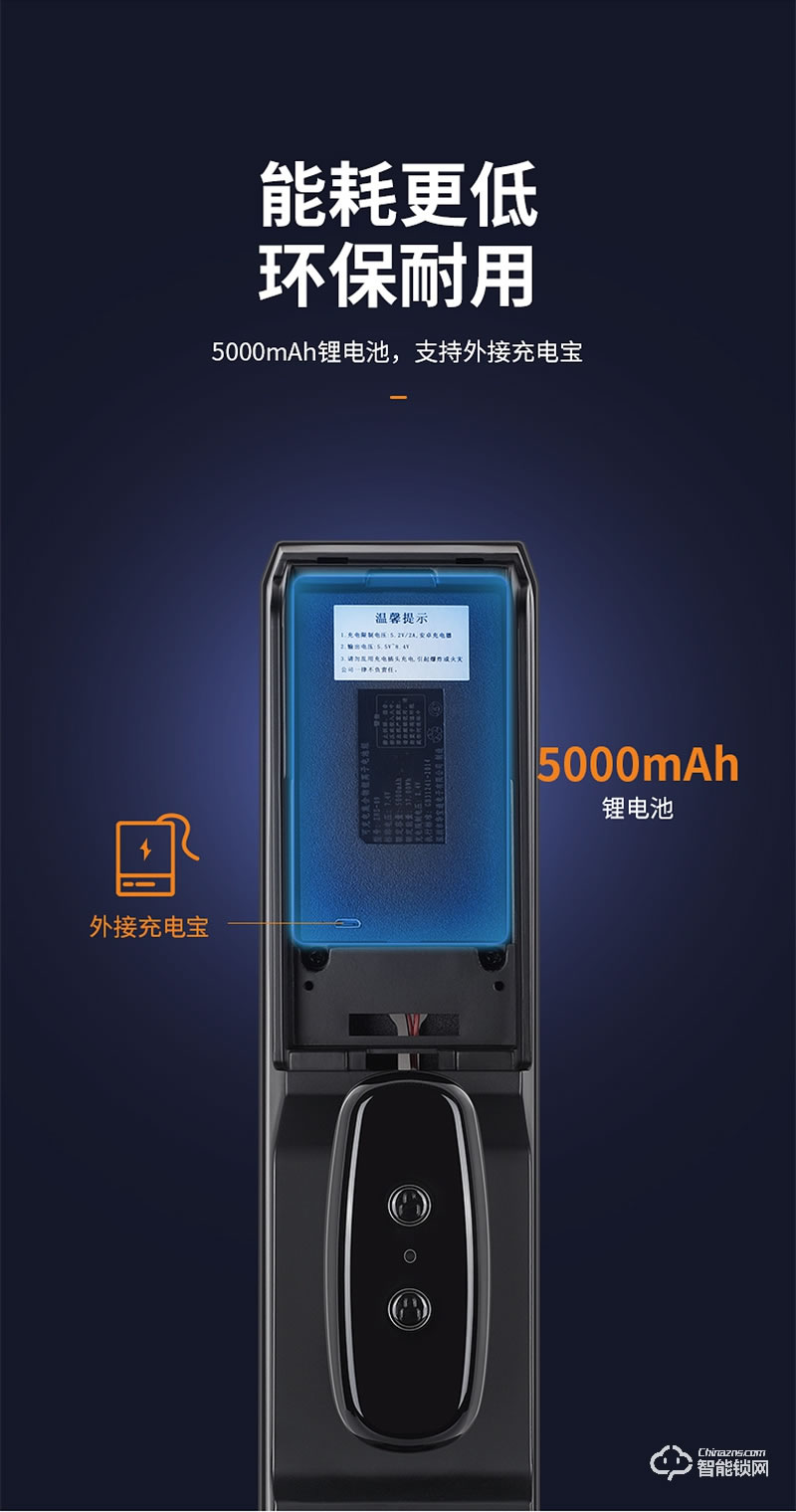 必達智能鎖F3R 3D人臉識別 全“面”智能 安全無接觸