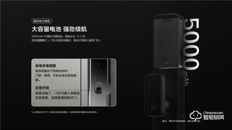 TCL指靜脈全自動(dòng)智能鎖P10 家用防盜門鎖