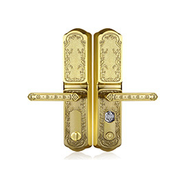 玉蛟龍智能門鎖 智能鎖防窺視輸入、半導體/光學指紋傳感器