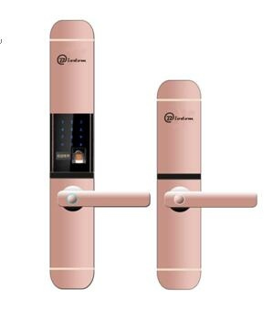 拜爾盾智能鎖BD8 滑蓋指紋密碼鎖 智能刷卡鎖