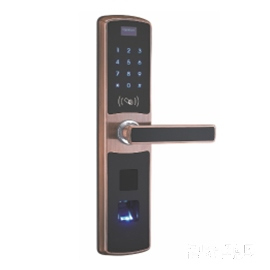 泓鑫指紋鎖 直板智能鎖 入戶門指紋密碼鎖