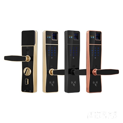 金江達指紋密碼鎖 電子刷卡鎖 四合一開鎖 