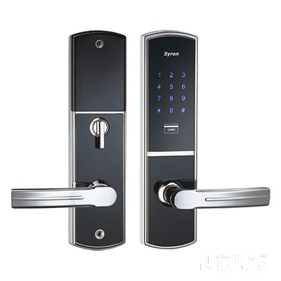 西容智能刷卡鎖密碼鎖 直板黑色SY73CP