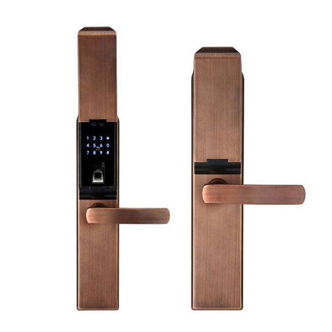 鼎鼎紅入戶門指紋鎖 家用室內防盜密碼鎖