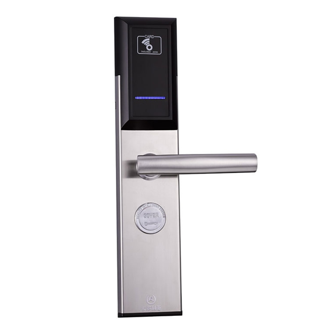 源天祥酒店鎖 防盜門酒店刷卡鎖 帶時(shí)間管理防盜門專用鎖