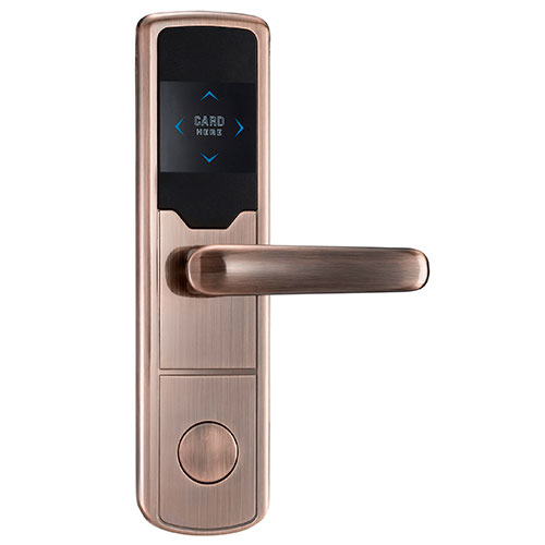 鼎程酒店鎖 酒店防盜刷卡鎖 直板酒店防盜鎖