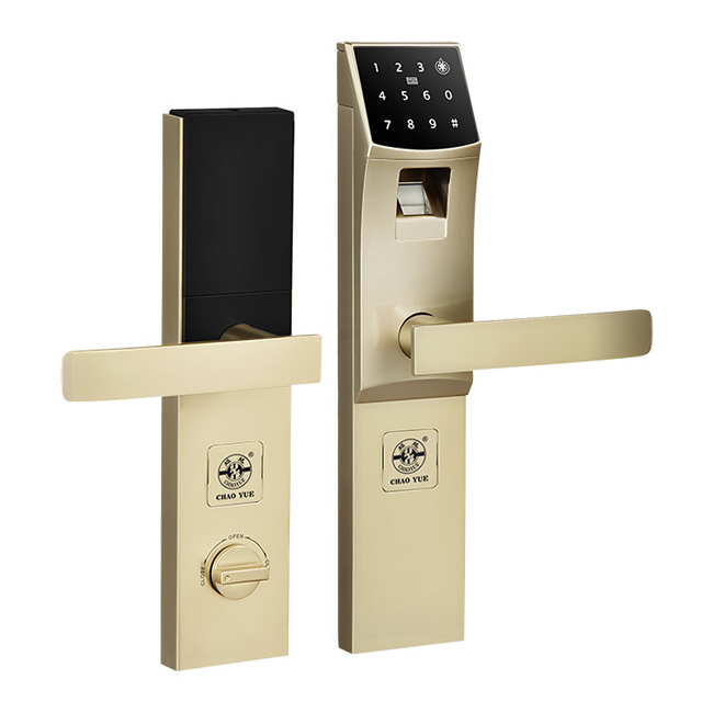 一馬平川指紋密碼鎖 家用指紋密碼鎖 防盜門智能門鎖