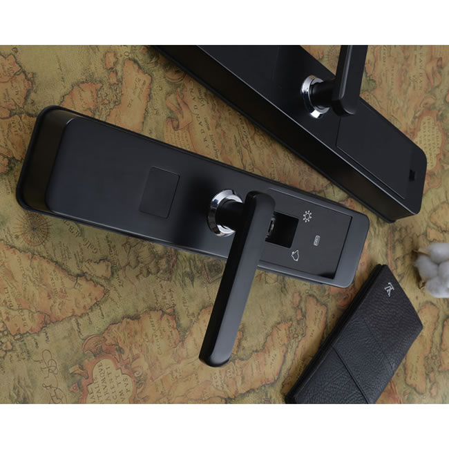 科塞達智能鎖 直板指紋密碼鎖 鋁合金防盜門智能鎖