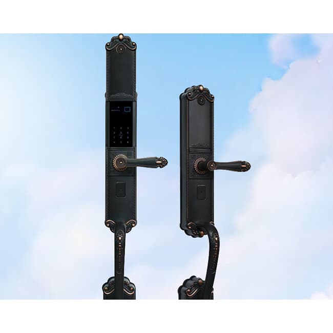 科塞達智能鎖 鋅合金指紋鎖 家用防盜門電子密碼刷卡鎖