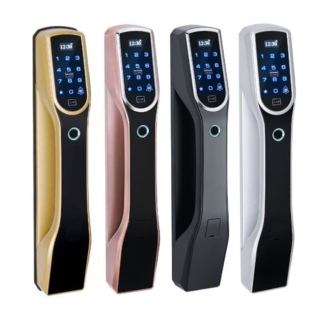 摩天仕智能鎖 全自動(dòng)智能指紋鎖 家用防盜電子密碼鎖S3