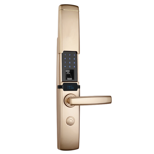 施肯洛克智能鎖 滑蓋指紋密碼鎖 防盜門電子刷卡鎖