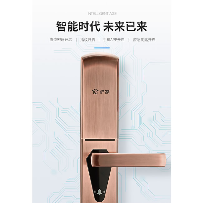 滬家智能鎖 防盜門智能鎖酒店電子密碼鎖M570