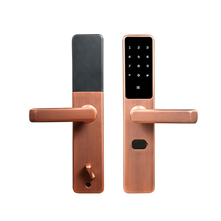 艾爾伴家智能鎖 直板指紋密碼鎖 防盜門智能鎖