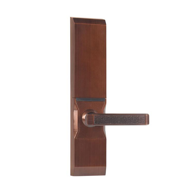 賽福洛克指紋鎖 紅古銅滑蓋指紋密碼鎖