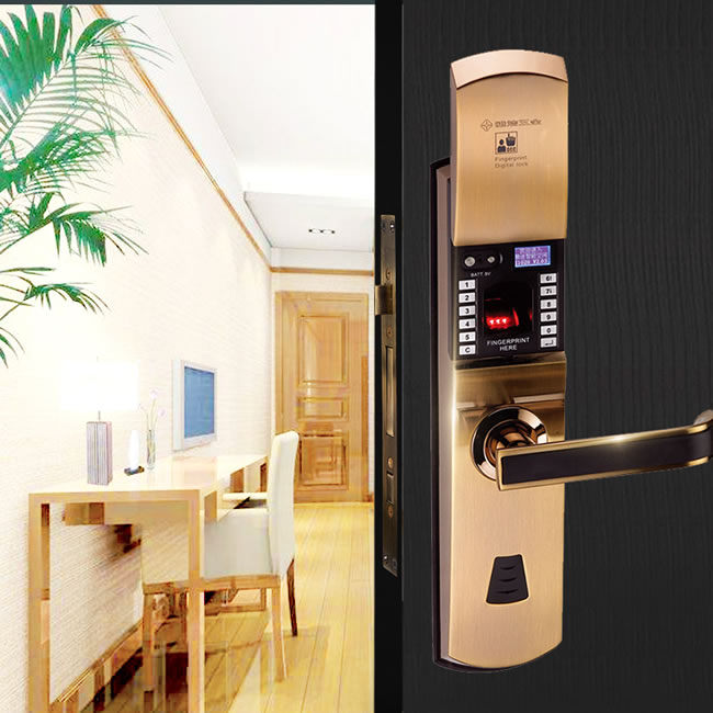 雅潔智能門(mén)鎖 AJ1021-01防盜大門(mén)密碼鎖戶外家用