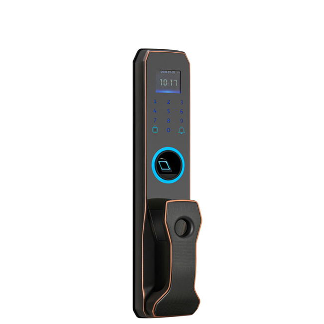 威爾漢森智能鎖 防盜門(mén)指紋鎖密碼鎖刷卡鎖V8