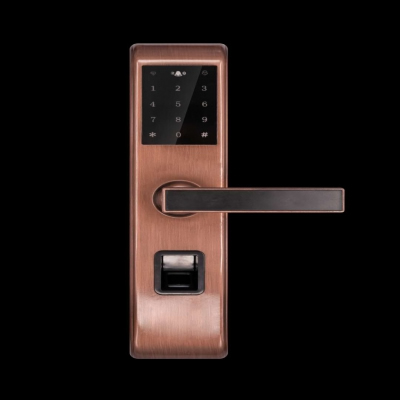 標(biāo)居智能鎖 A1系列指紋密碼鎖 防盜門電子刷卡鎖