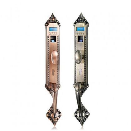 中霸智能鎖 B67指紋密碼鎖 別墅智能門鎖